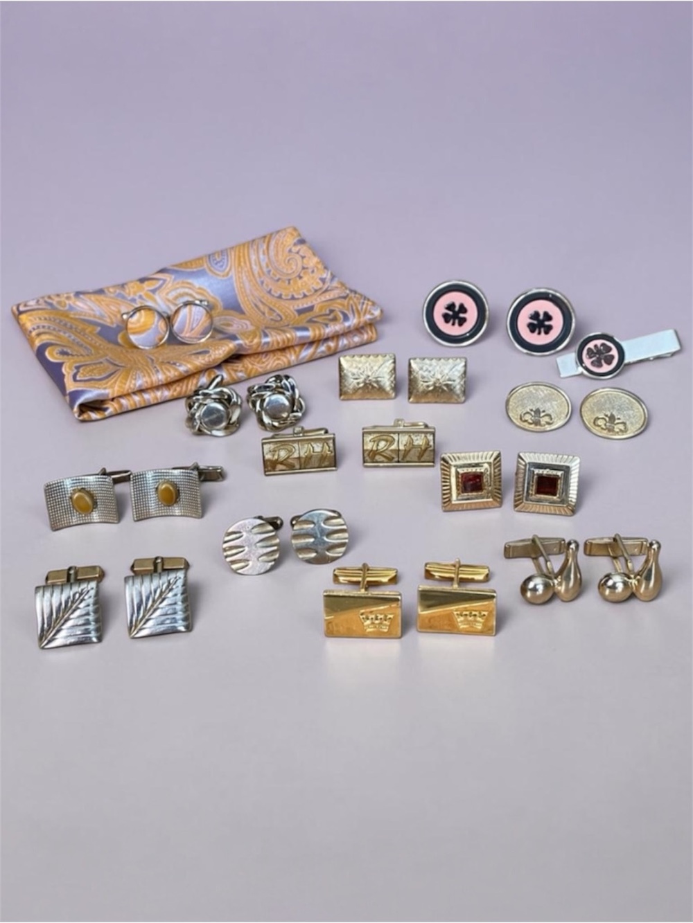 Assortment of Vintage Cufflinks
